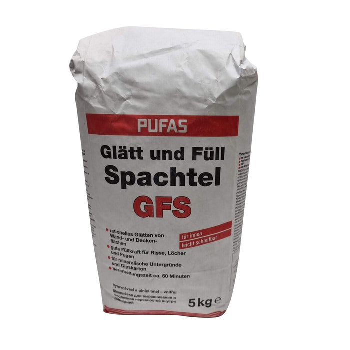 Pufas Glätt-/Füllspachtel innen weiß