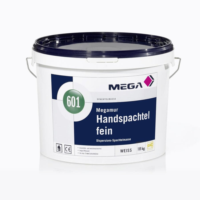 Handspachtel fein 18,00 kg weiß MEGA 601 Megamur