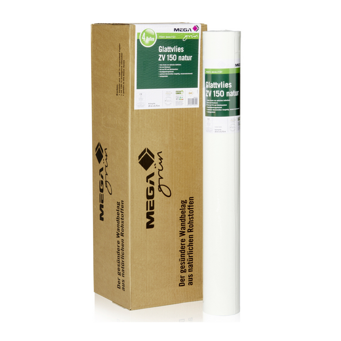 Glattvlies ZV 150 natur 25 m x 0,75 m MEGAgrün