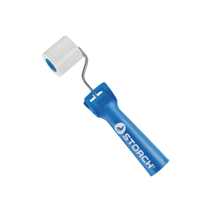 Wallpaper seam roller cylindrical