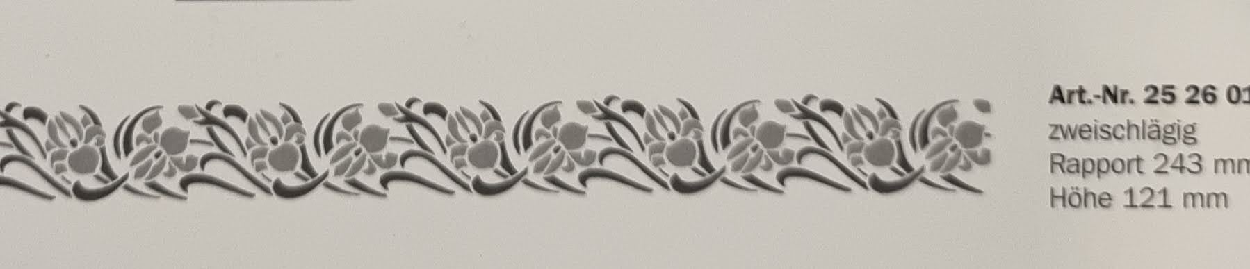 Schablonen Jugendstil Motive zweischlägig