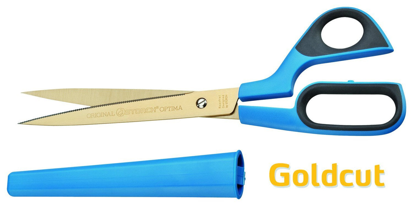 Tapezierschere Optima plus Goldcut® gezahnt