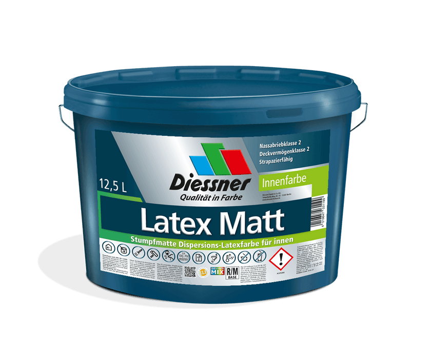 Diessner Latex Matt weiß