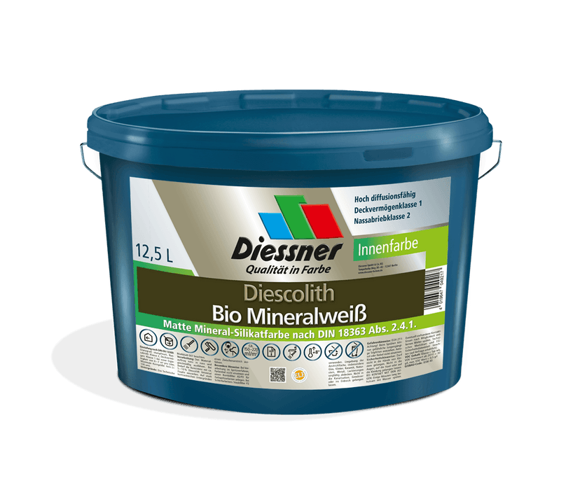 Diescolith Bio-Mineralweiß 12,5 Liter weiß