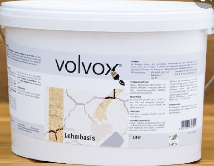 Volvox feineERDE Lehmbasis 5 Liter