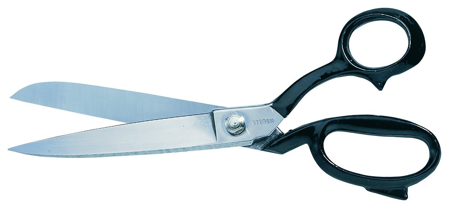 Teppichschere ,Vernickelt, schwere Ausführung
