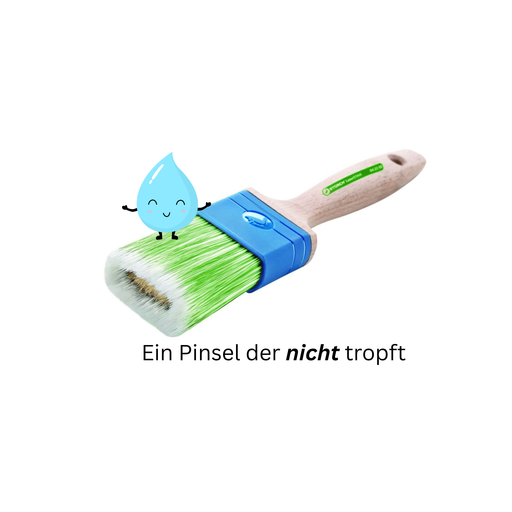 Lasur Pinsel der nicht tropft