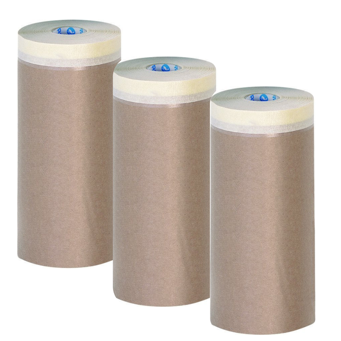 Abdeckpapier mit Klebeband