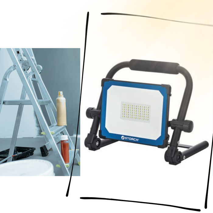 faltbarer led strahler