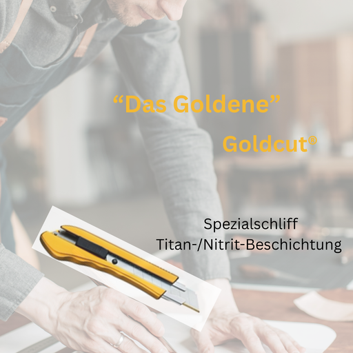 Cuttermesser mit Spezialschliff