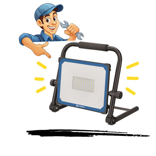 transportabel schwenkbare LED Leuchte 50W