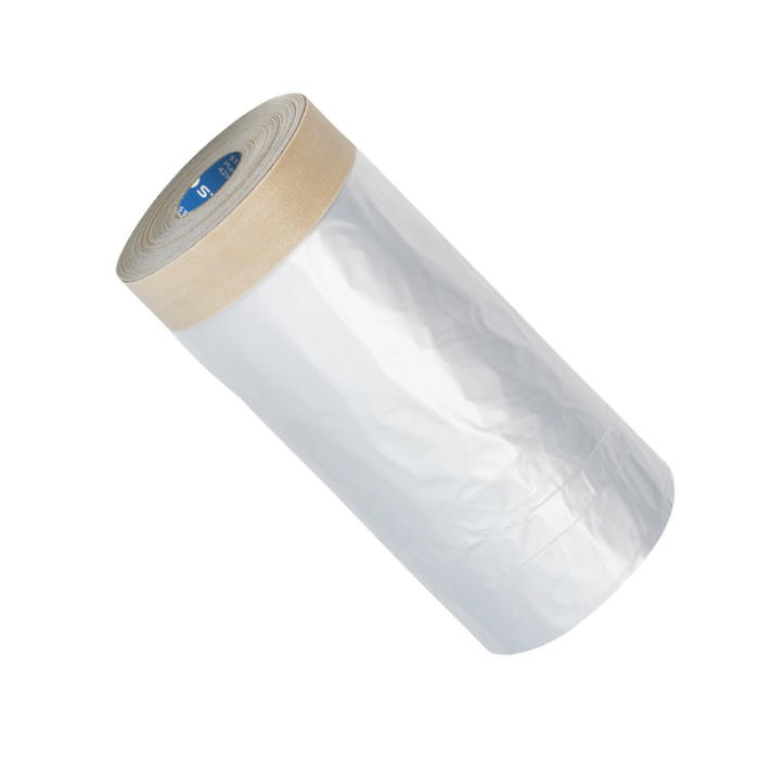 Abdeckfolie mit Klebeband