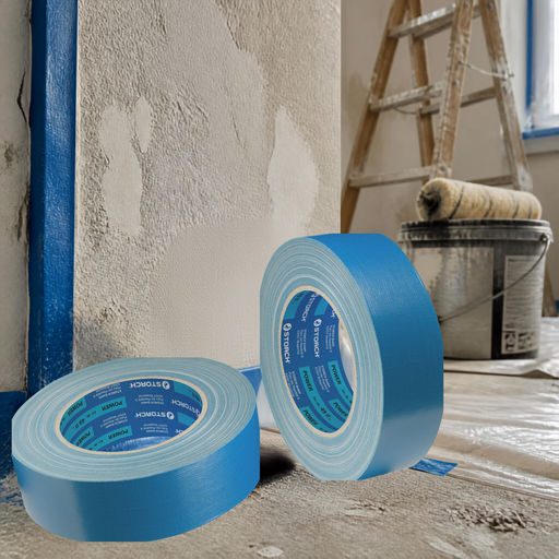 klebeband blau für Putz