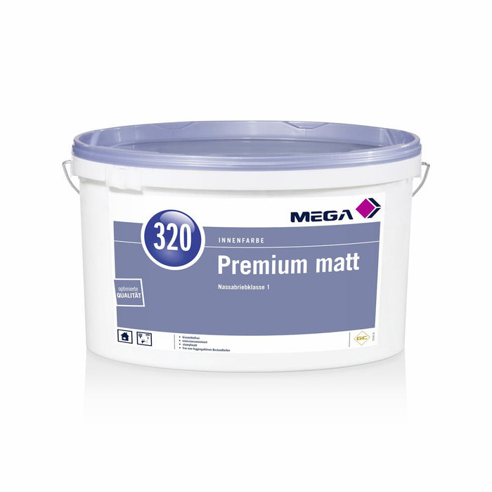 MEGA 320 Premium Matt 5 l / 12,50 l weiß